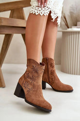 Heel boots model 199069 Step in style - Honesty Sales U.K